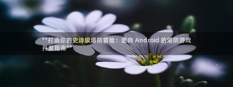 沐鸣4代理：**打造你的史诗级塔防冒险：