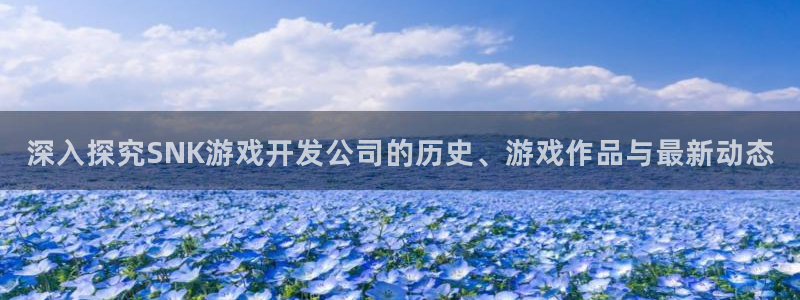 沐鸣平台app下载：深入探究SNK游戏开