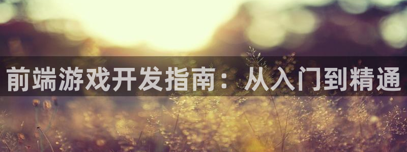 沐鸣科技有限公司电话：前端游戏开发指南：从入门到精